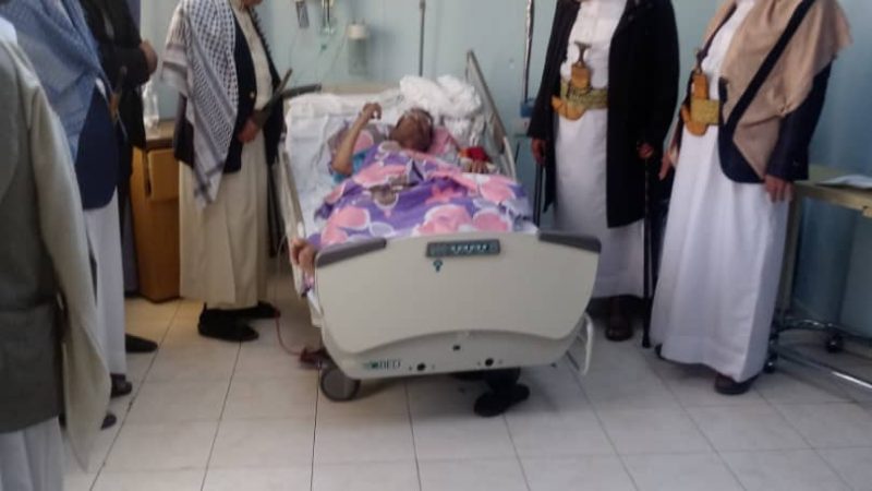 رئيس تنظيم التصحيح يزور المناضل فضل الحسني للإطمئنان على صحته