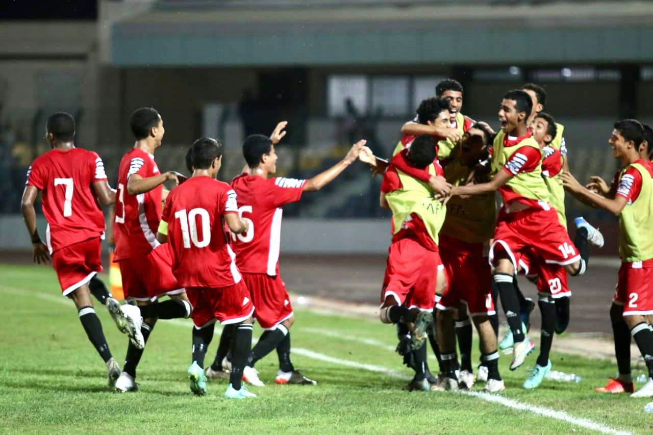 منتخب اليمن يتأهل إلى الربع النهائي في بطولة كأس العرب للناشئين في الجزائر