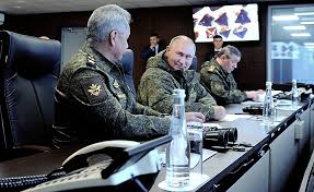 وزير الدفاع الروسي يبلغ بوتين بانتهاء عملية التعبئة الجزئية