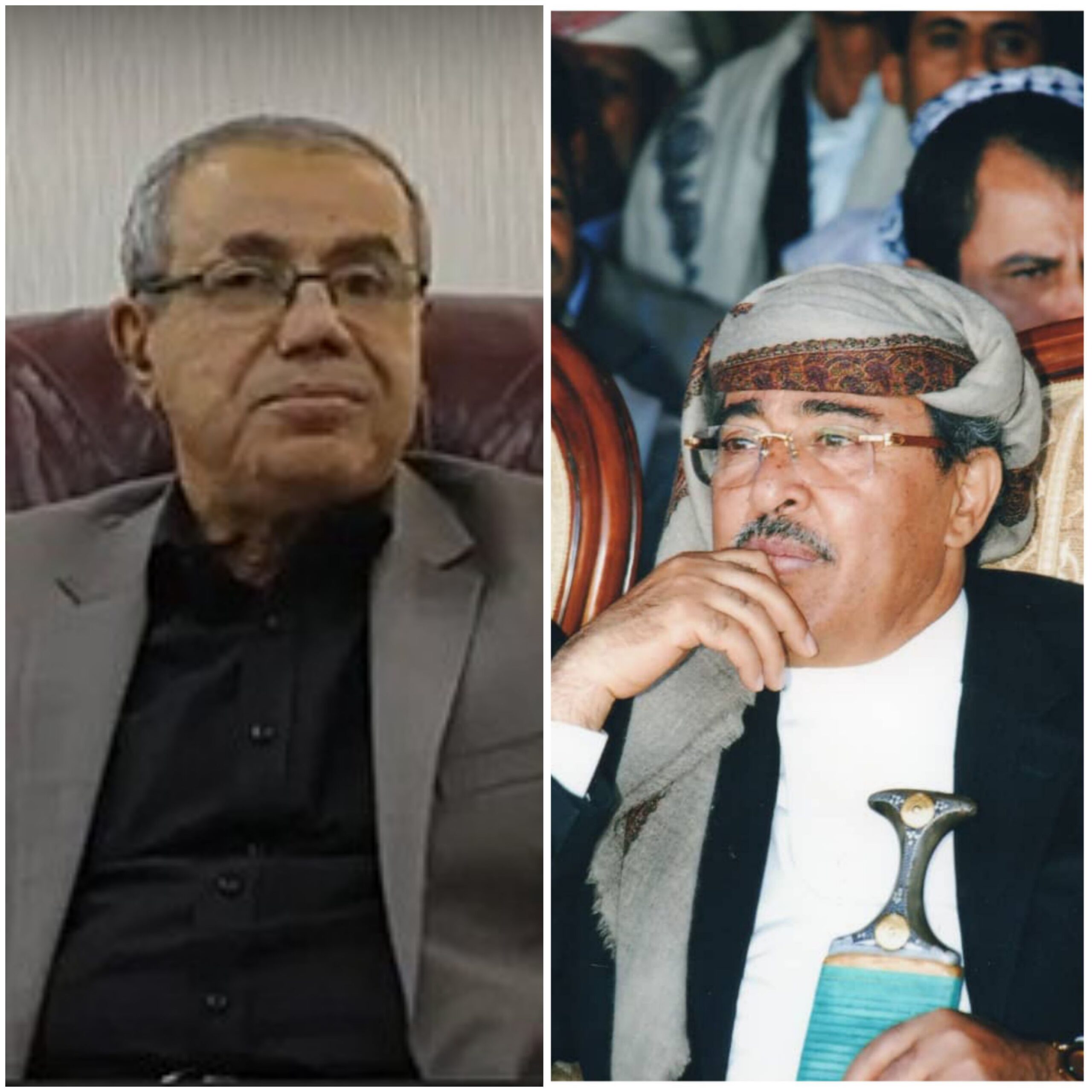 اللواء مجاهد القهالي يهنئ الشيخ صادق امين ابو راس رئيس المؤتمرالشعبي العام – عضو المجلس السياسي الأعلى – بمناسبة عيد الأضحى المبارك