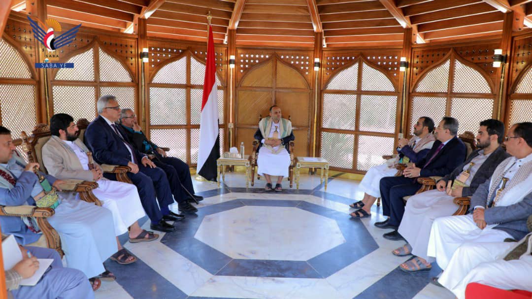 الرئيس المشاط يطّلع من رئيس الوفد الوطني على آخر مستجدات المفاوضات