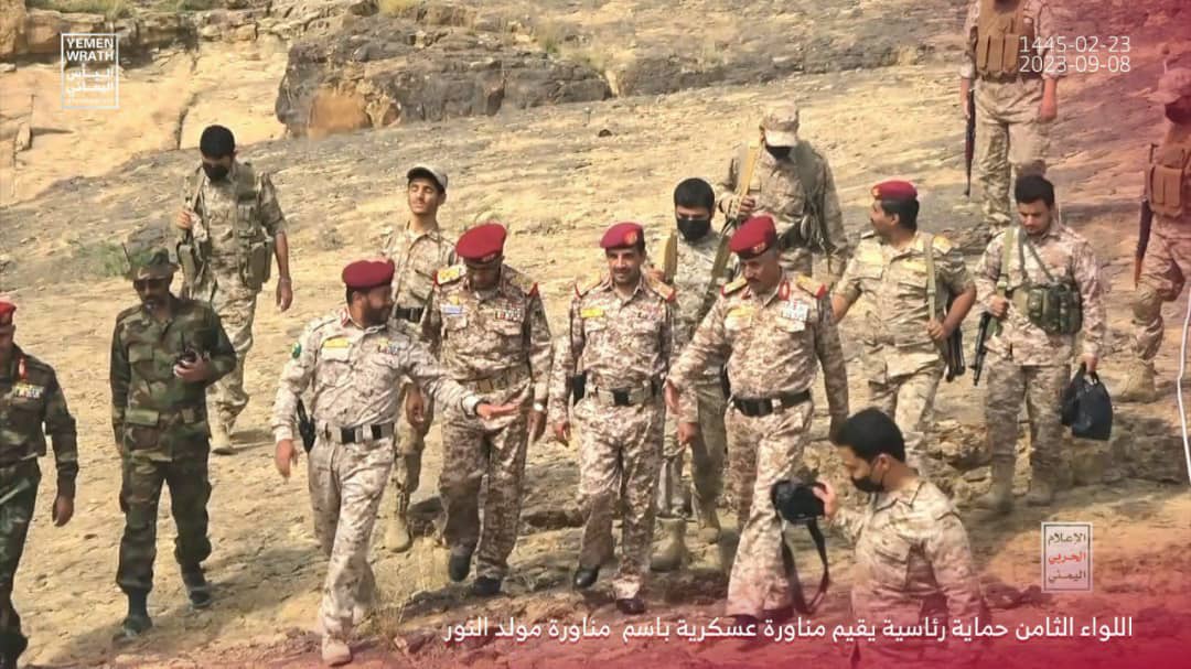 مناورة عسكرية للواء الثامن حماية رئاسية بعنوان (مولد النور)