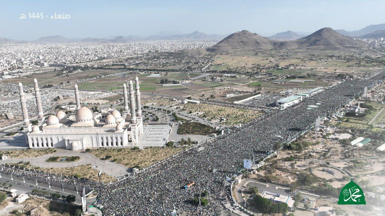 صنعاء.. احتفال مليوني بالمولد النبوي الشريف