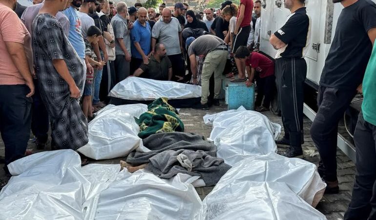 بمشاركة أمريكية .. العدو الصهيوني يرتكب مجزرة مروعة بحق المدنيين الأبرياء، في مخيم النصيرات