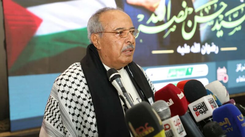 تنظيم التصحيح يشارك في الفعالية التأبينية لشهيد الإسلام والإنسانية السيد حسن نصر الله