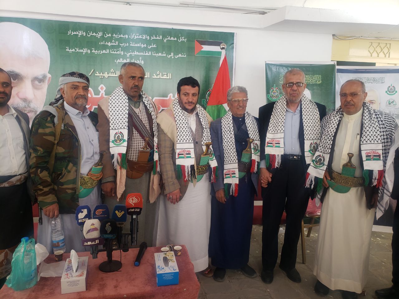 قيادة تنظيم التصحيح تقدم واجب العزاء في استشهاد القائد المجاهد يحيى السنوار رئيس المكتب السياسي لحركة حماس