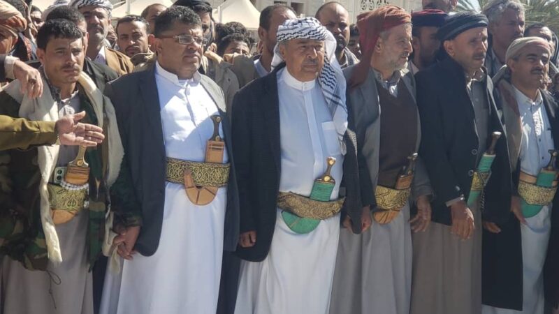 تشييع مهيب لجثمان العلامة محمد حمزة القحوم في عمران
