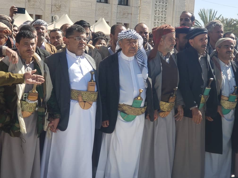 تشييع مهيب لجثمان العلامة محمد حمزة القحوم في عمران