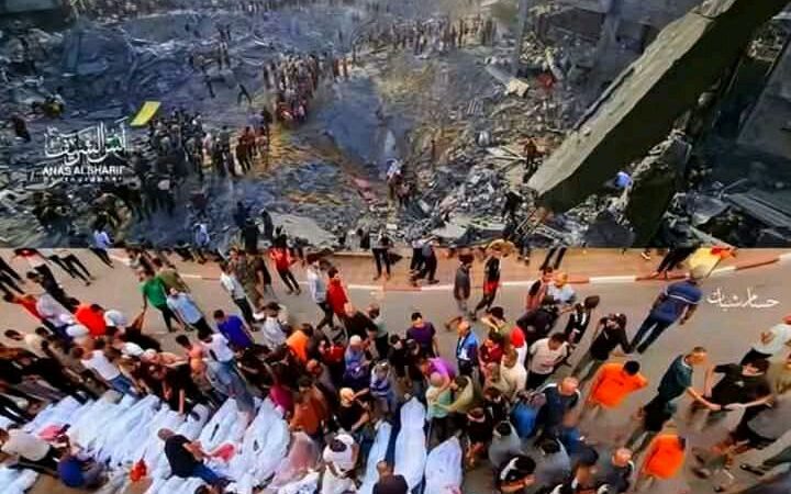 35 شهيدًا في قصف إسرائيلي متواصل على غزة والرئيس الفرنسي يدعو الأوروبيين لبحث فرض عقوبات على “إسرائيل”