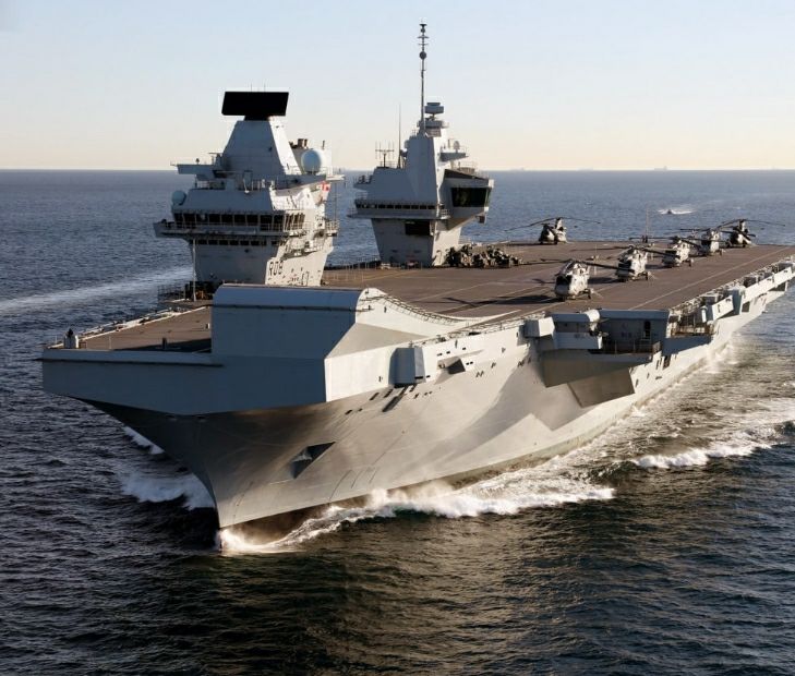 لندن تستأذن صنعاء للسماح بمرور حاملة الطائرات “HMS” في البحر الأحمر
