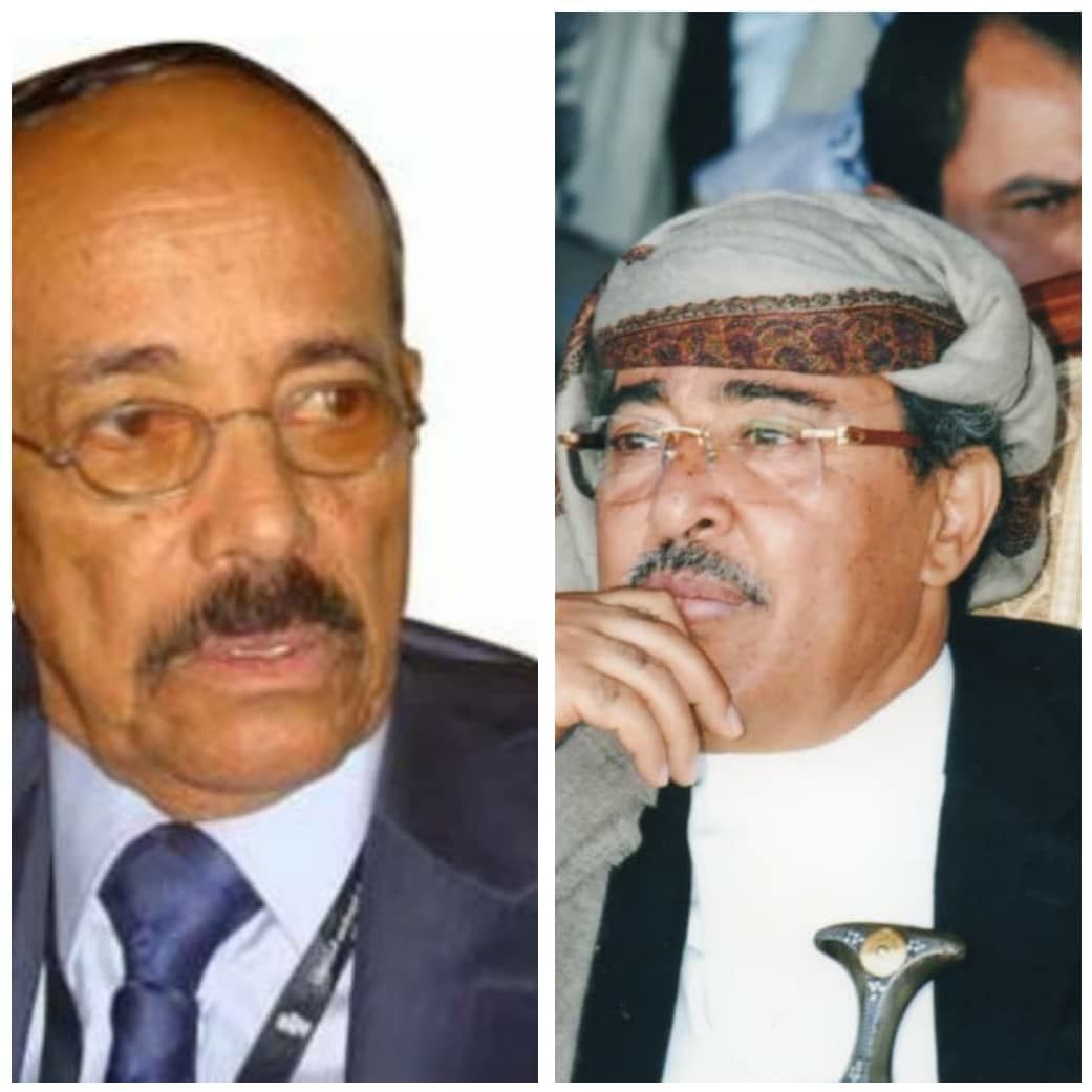 اللواء مجاهد القهالي يهنئ دولة الاستاذ محمد العيدروس بعيد الأضحى المبارك