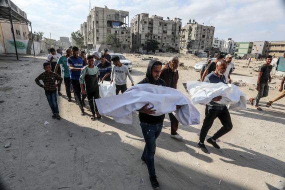 100 شهيد وعشرات الجرحى في مجازر جديدة للاحتلال الإسرائيلي بغزة