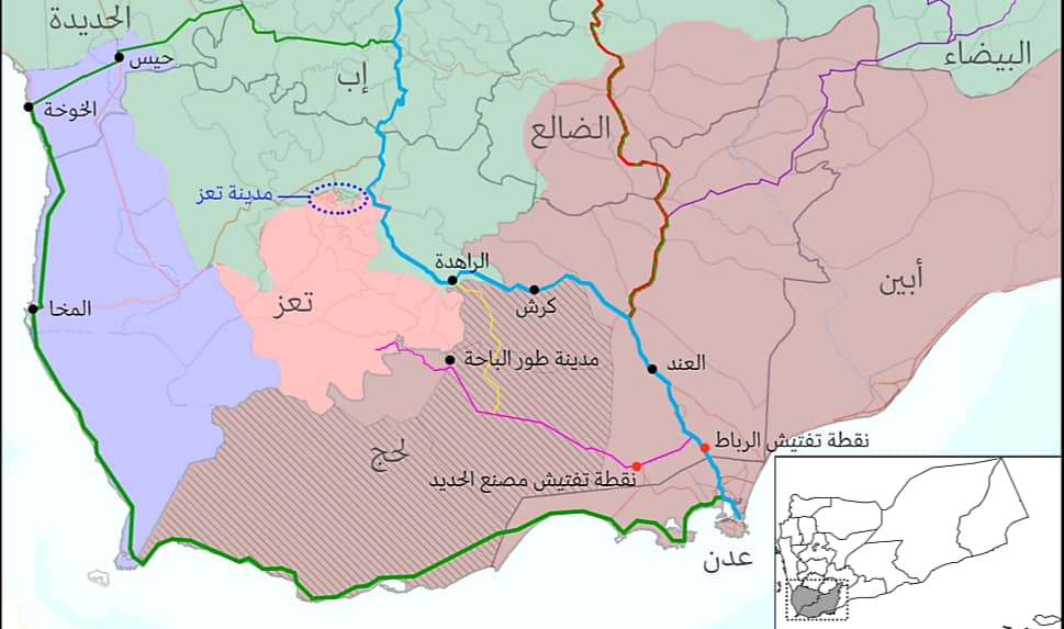 مفاوضات جديدة لفتح طريق استراتيجي يربط المحافظات الجنوبية بالغربية