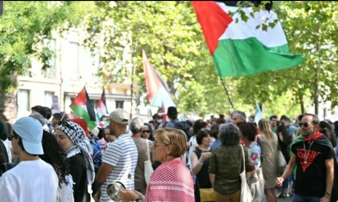 مظاهرات في مدن عالمية تنديدا بالعدوان الصهيوني على غزة والمطالبة بإدخال المساعدات