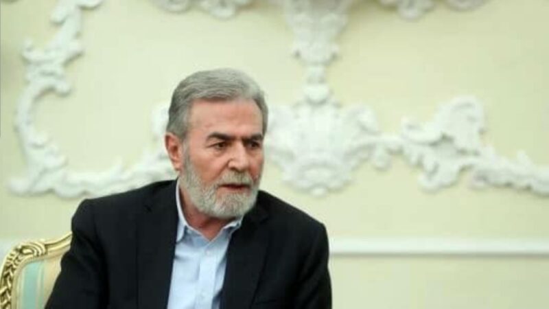 النخالة : الإعلان عن الخطة الأمريكية هو موقف العدو الإسرائيلي بالكامل