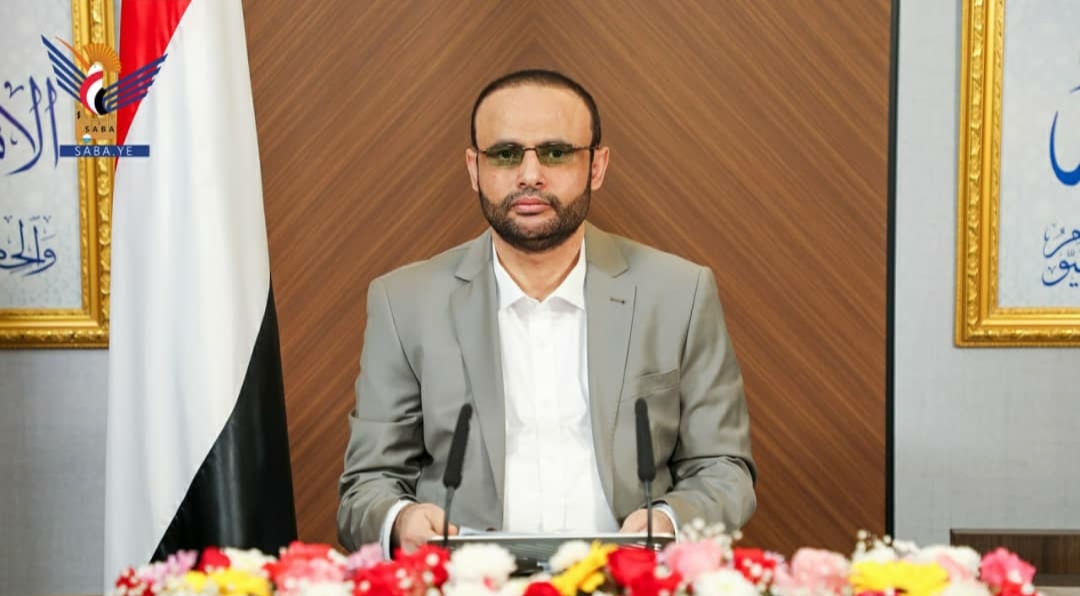 الرئيس المشاط : سنواصل الدفاع عن بلدنا حتى تحرير كل شبر من أراضي الجمهورية اليمنية وطرد كل محتل غاصب