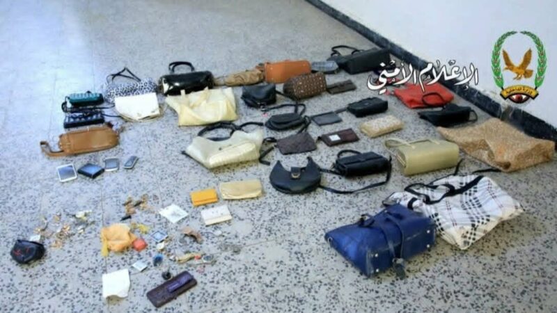ضبط متهمة بسرقة حقائب ومقتنيات نسائية من قاعات الأعراس