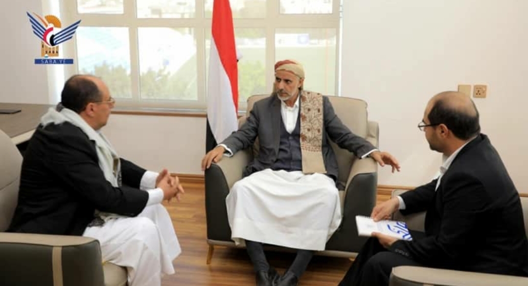 العلامة مفتاح يُشيد خلال لقائه الدكتور البخيتي بالأداء الإعلامي لمنظومة الإعلام الوطنية