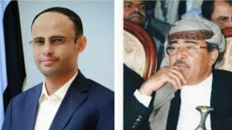 اللواء مجاهد القهالي يعزّي الرئيس مهدي المشاط في وفاة والدته الفاضلة ..