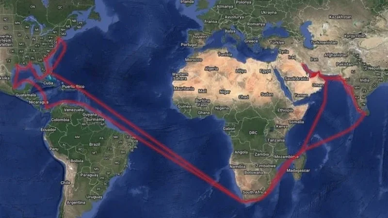 ايران تعلن توقيف سفينة يُشتبه في تعاونها مع الجيش الأمريكي