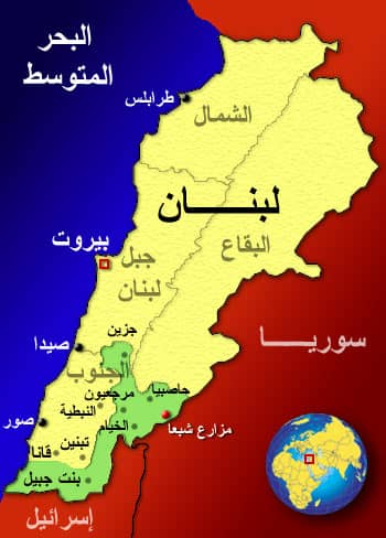 العدو الصهيوني يستهدف القرى السكنية في جنوب لبنان