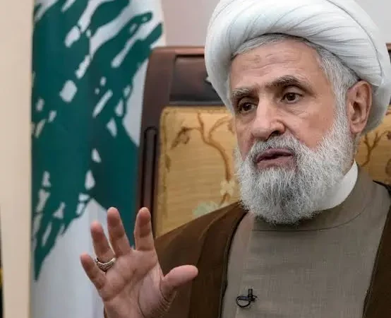 نعيم قاسم : العدوان الاسرائيلي الأمريكي يستهدف وجود لبنان ومصيره