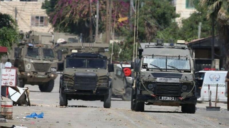 مواجهات عقب اقتحام العدو الصهيوني بلدة بالقدس وقريتين في رام الله