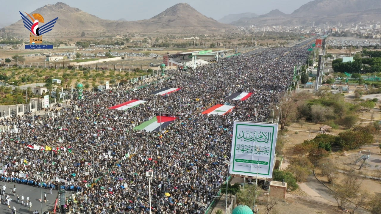 مسيرة مليونية بالعاصمة صنعاء إحياءً لذكرى استشهاد الإمام زيد وتأييدا لبيان القوات المسلحة