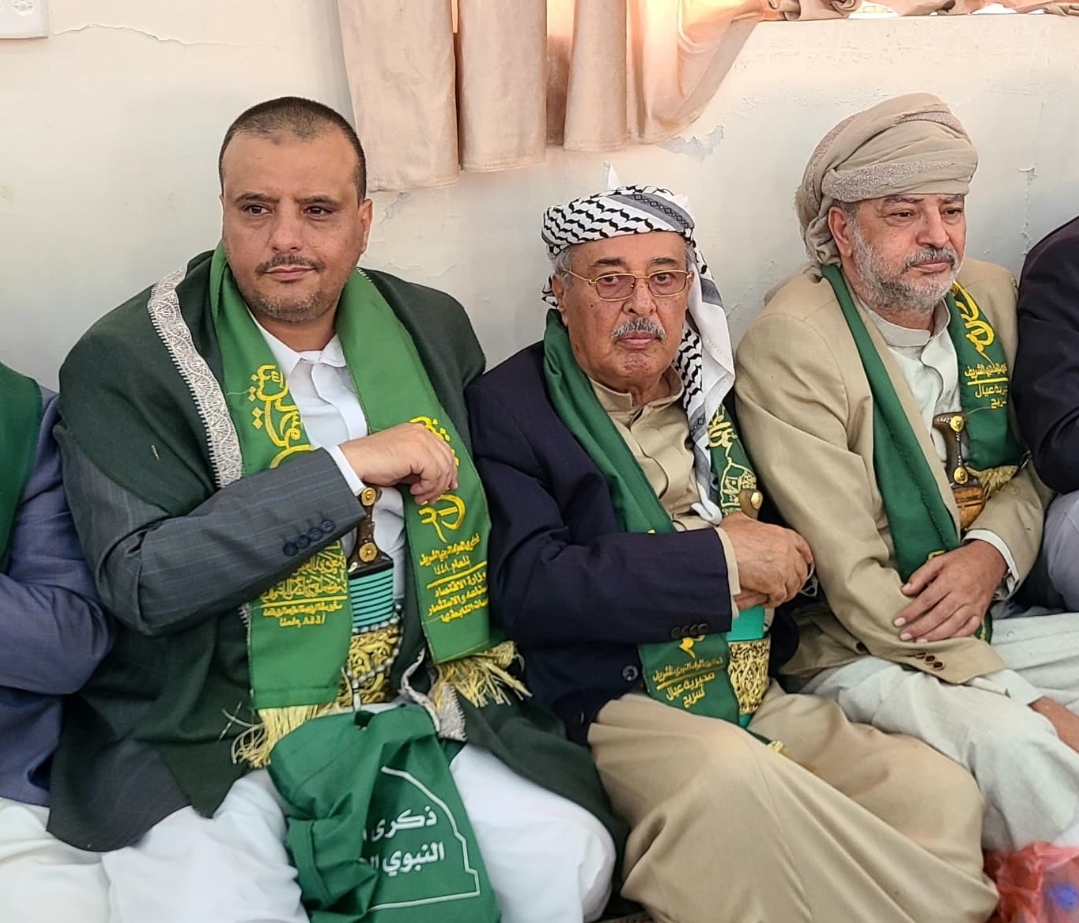 اللواء القهالي يشارك عيال سريح إحياء ذكرى المولد النبوي الشريف