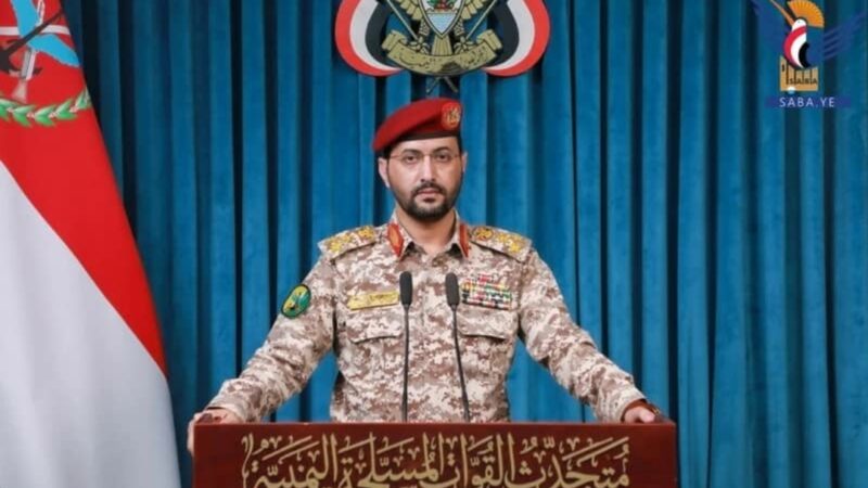 العميد سريع : القوات المسلحة تسقط طائرة استطلاع تابعة للعدو السعودي في مقبنة بتعز