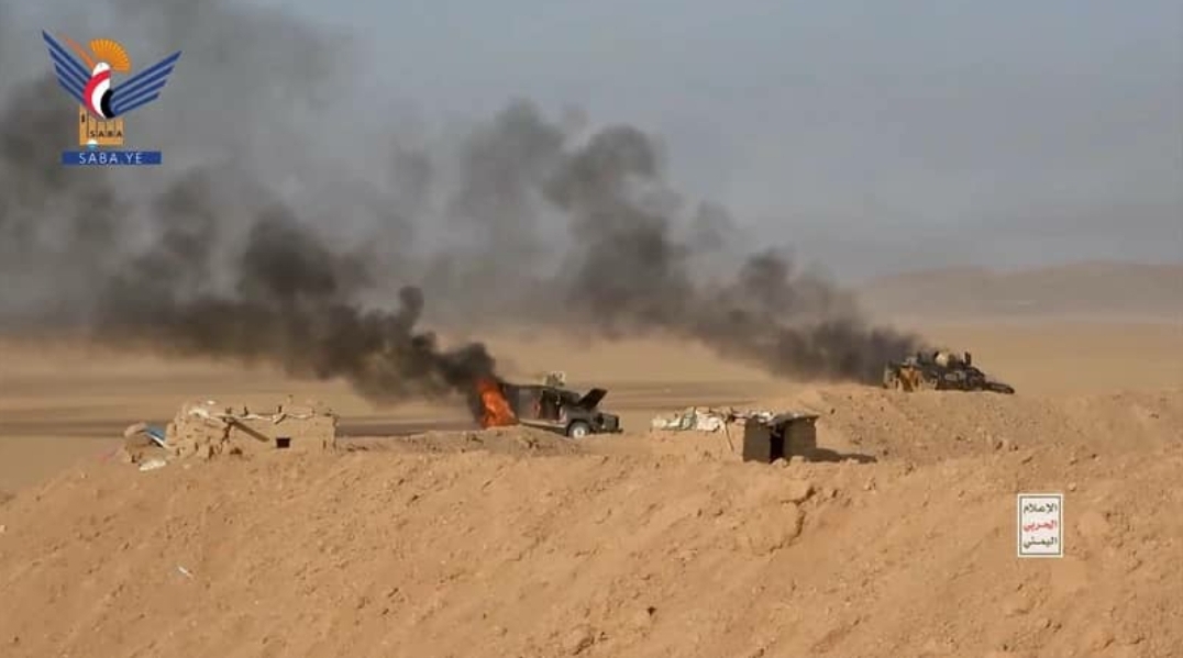 الإعلام الحربي يبث مشاهد نوعية لاستهداف تحشيدات تابعة للعدو السعودي وتدمير آلياته شرقي الجوف