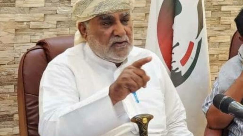 الحريزي : السعودية تتحمل مسؤولية تدهور الأوضاع في اليمن