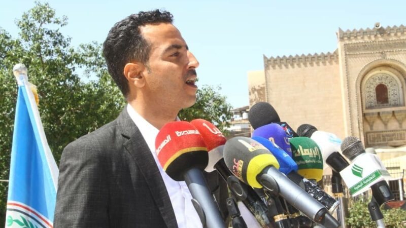 قصيدة الاستاذ احمد الكرباتي شاعر التصحيح القاها اليوم في فعالية الذكرى ال 49 لاستشهاد الرئيس ابراهيم الحمدي